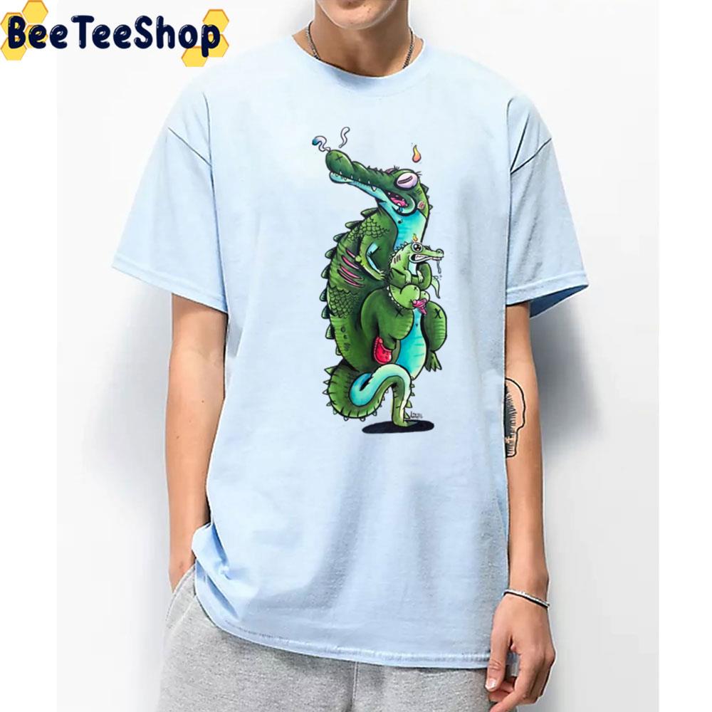 Crocodile Art Unisex T-Shirt