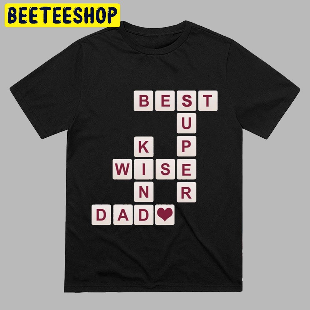 Crossword Best Dad Unisex T-Shirt