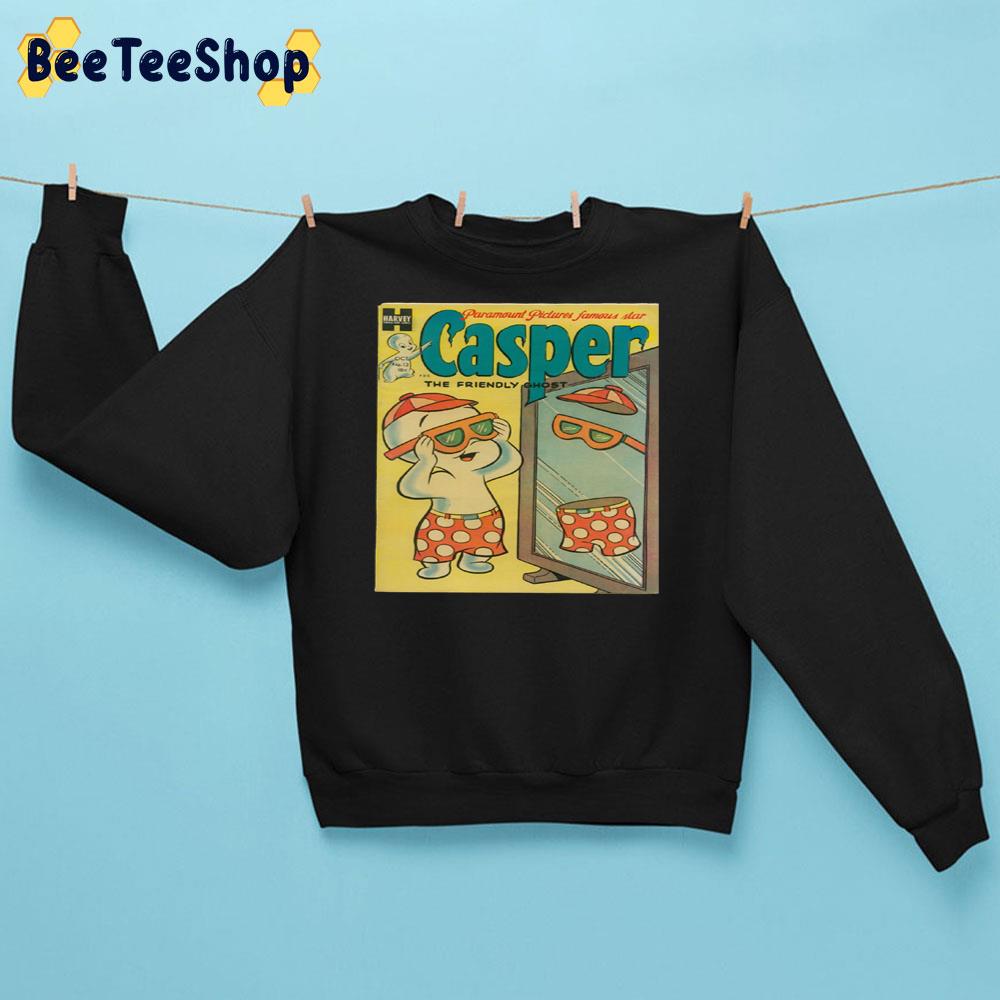 Cute Casper Caricature Halloween Unisex Sweatshirt