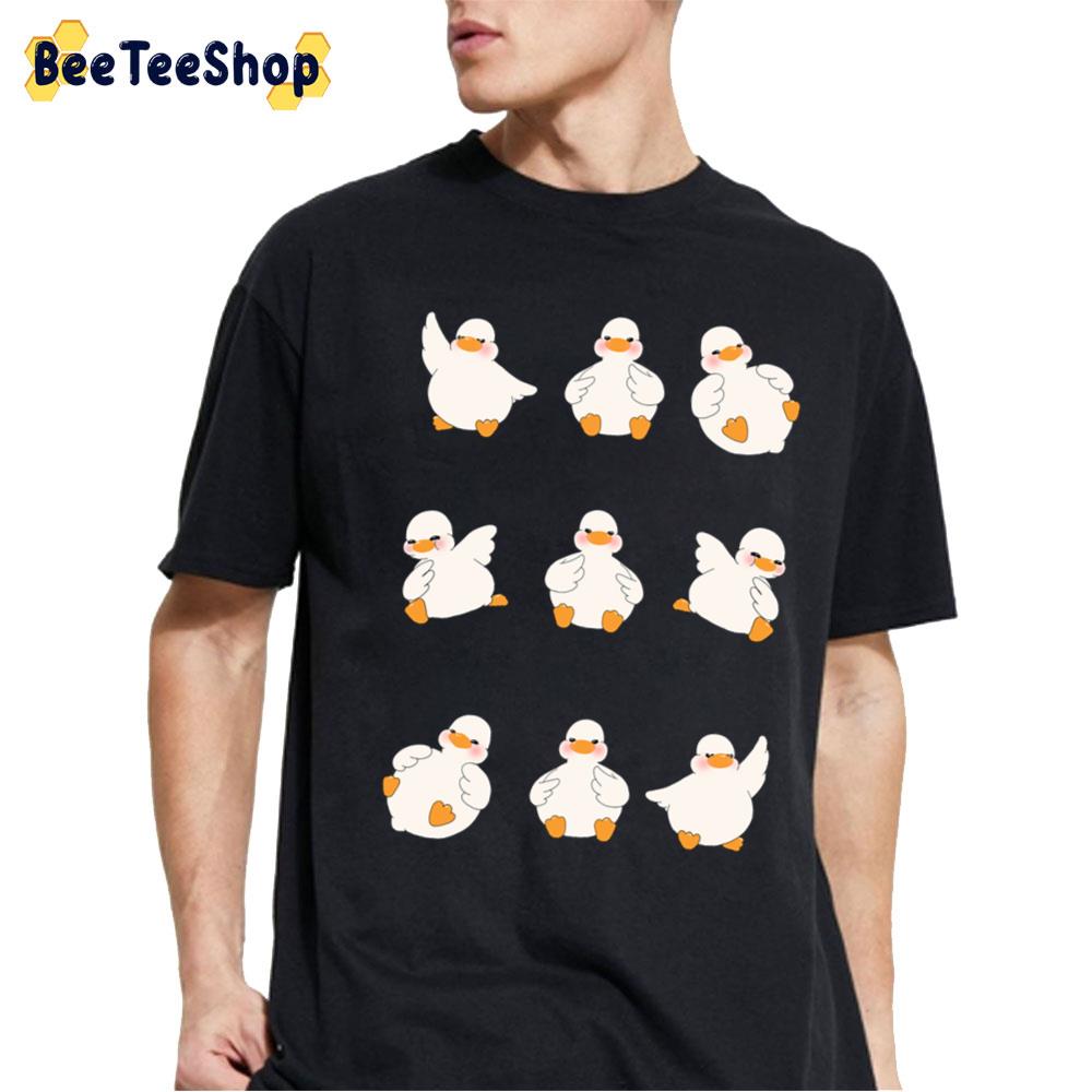 Cute Cute Duck Goose With Knife Untitled Goose Goose Duck Game Unisex T-Shirt