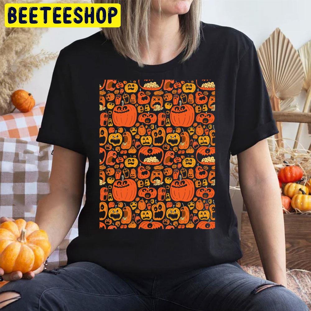 Cute Pumkins Happy Halloween Unisex T-Shirt