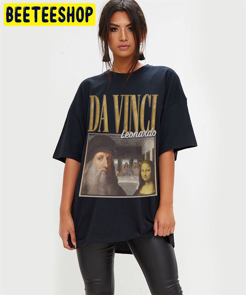 Da Vinci Retro Vintage Art Unisex T-Shirt