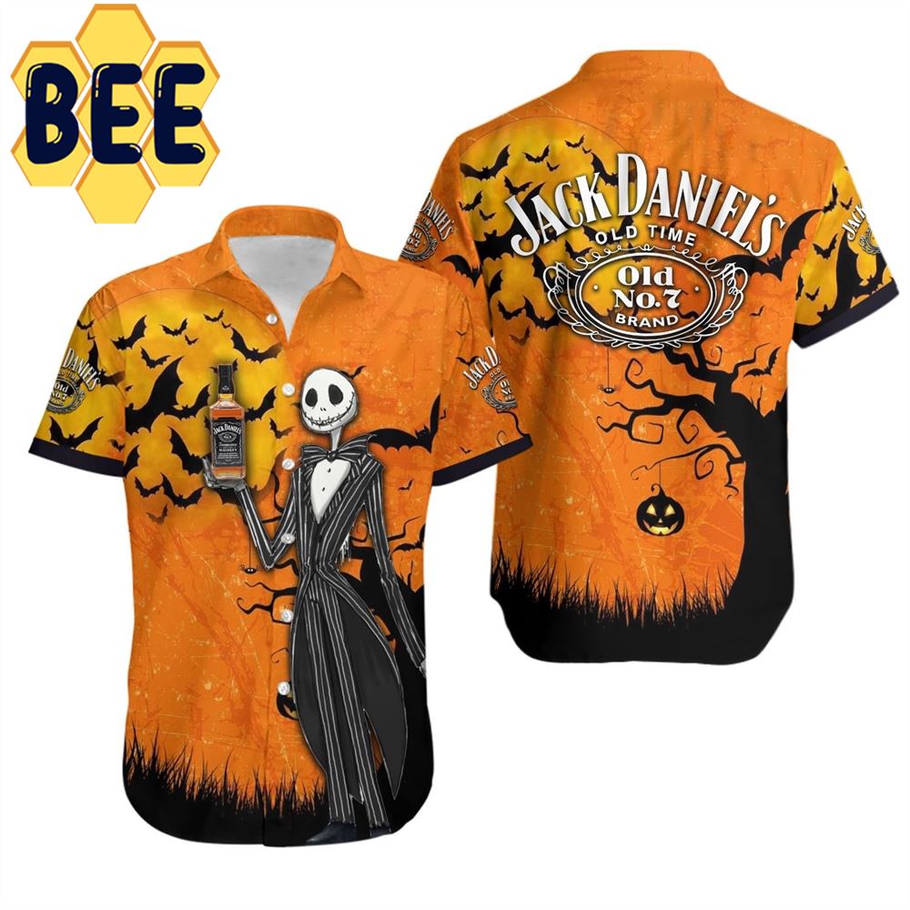 Daniel’s Jack Skellington Old Halloween Hawaiian Shirt