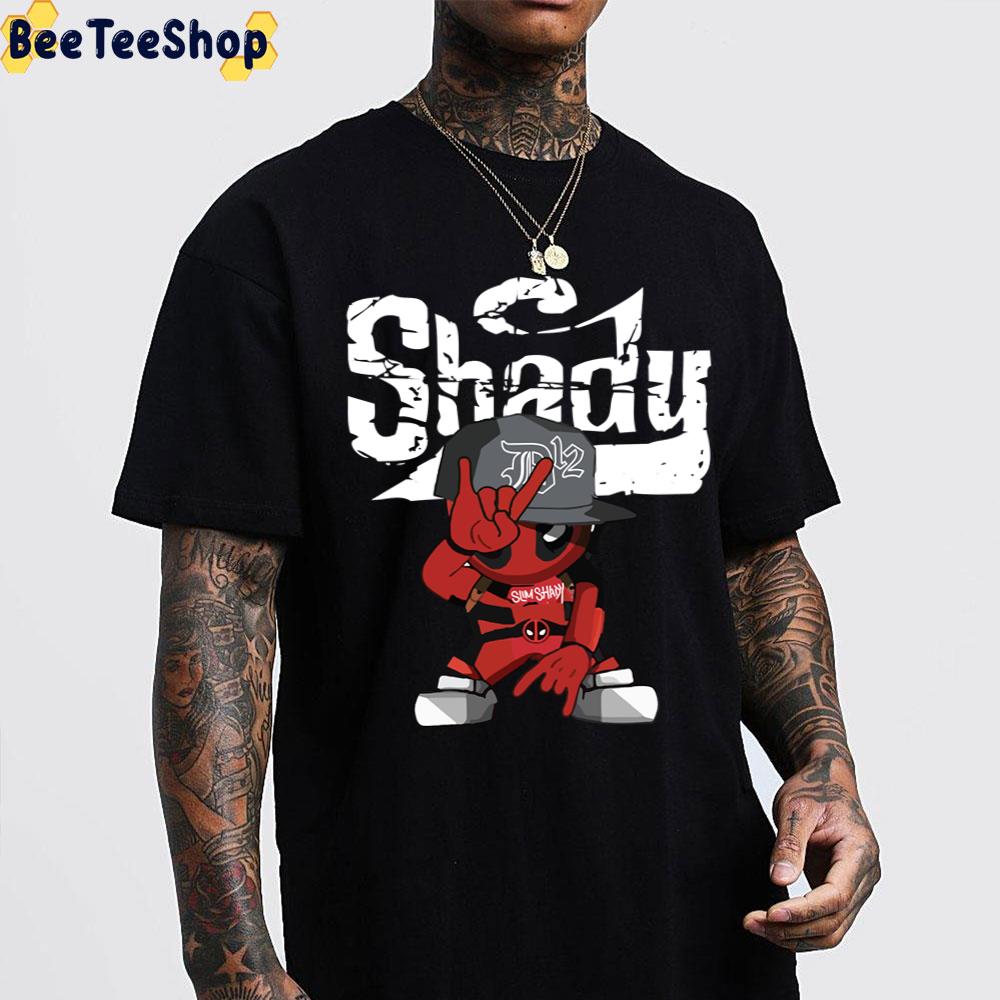 Dealpool Style Slim Shady Eminem Unisex T-Shirt