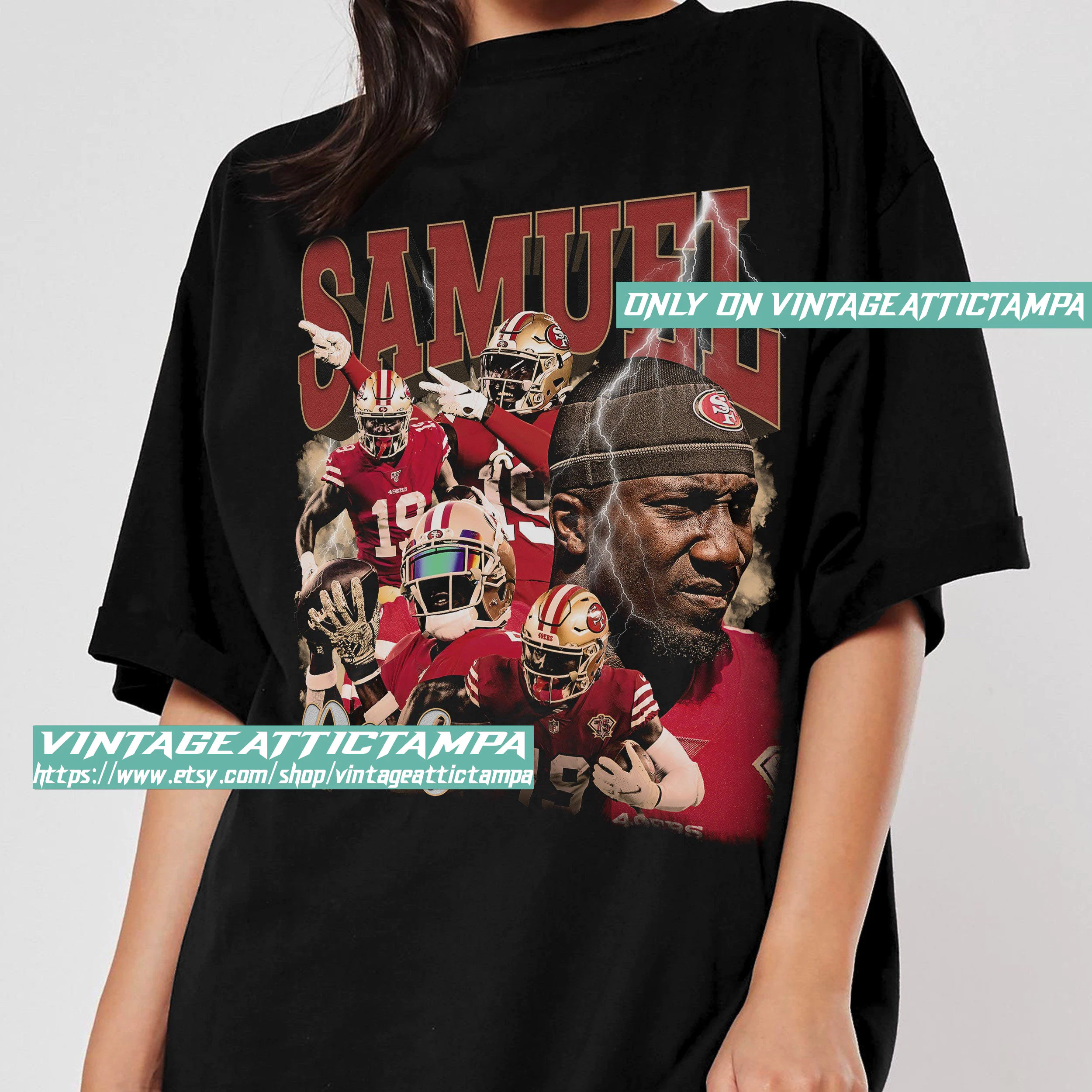 Deebo Samuel American Football Mvp Player The Greatest Of All Time Champion Suberbowl Vintage Unisex T-Shirt