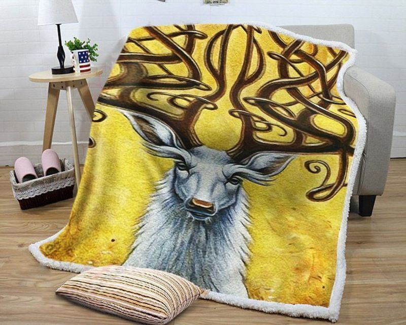 Deer 2 Premium Comfy Sofa Throw Blanket