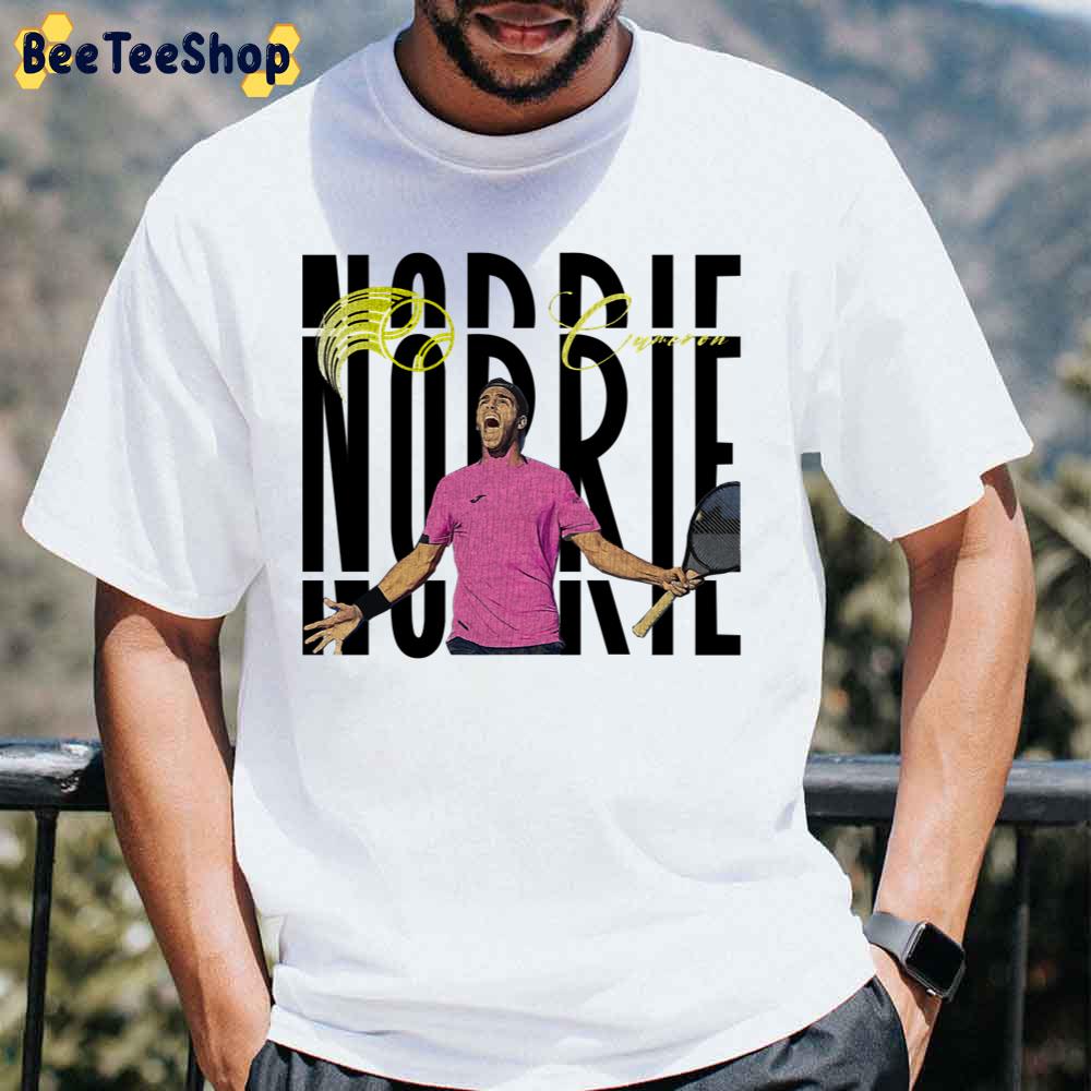 Digital Art Cameron Norrie Tennis Unisex T-Shirt