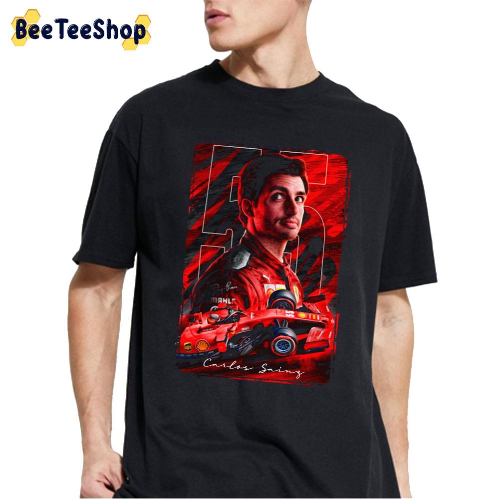 Digital Art Carlos Sainz Jr Unisex T-Shirt