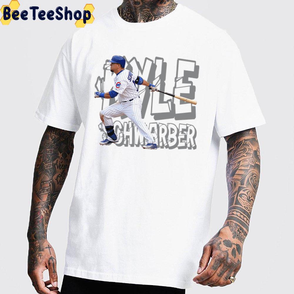 Digital Art Kyle Schwarber Baseball Unisex T-Shirt