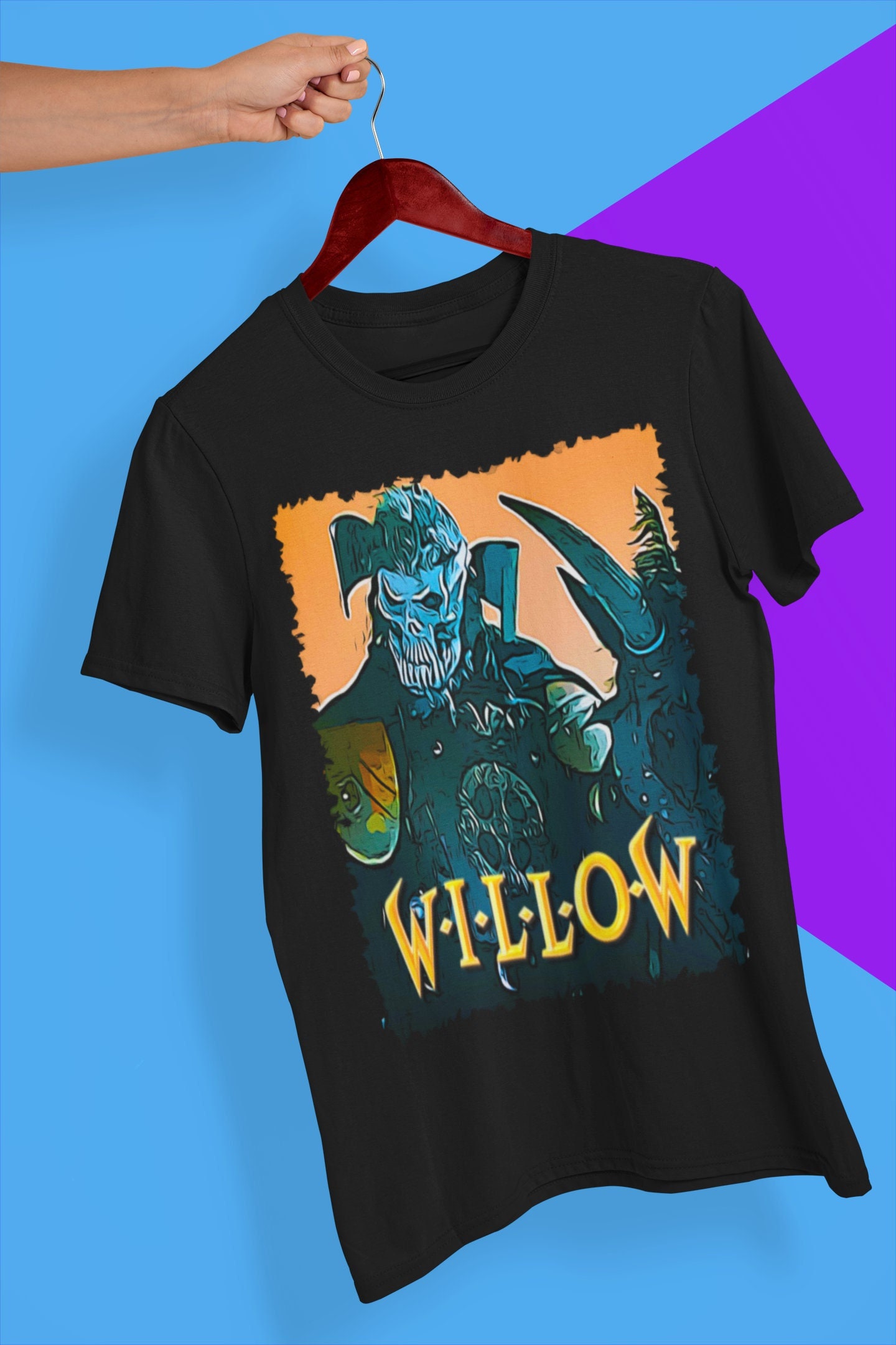 Digital Art Willow Movie Halloween Unisex T-Shirt