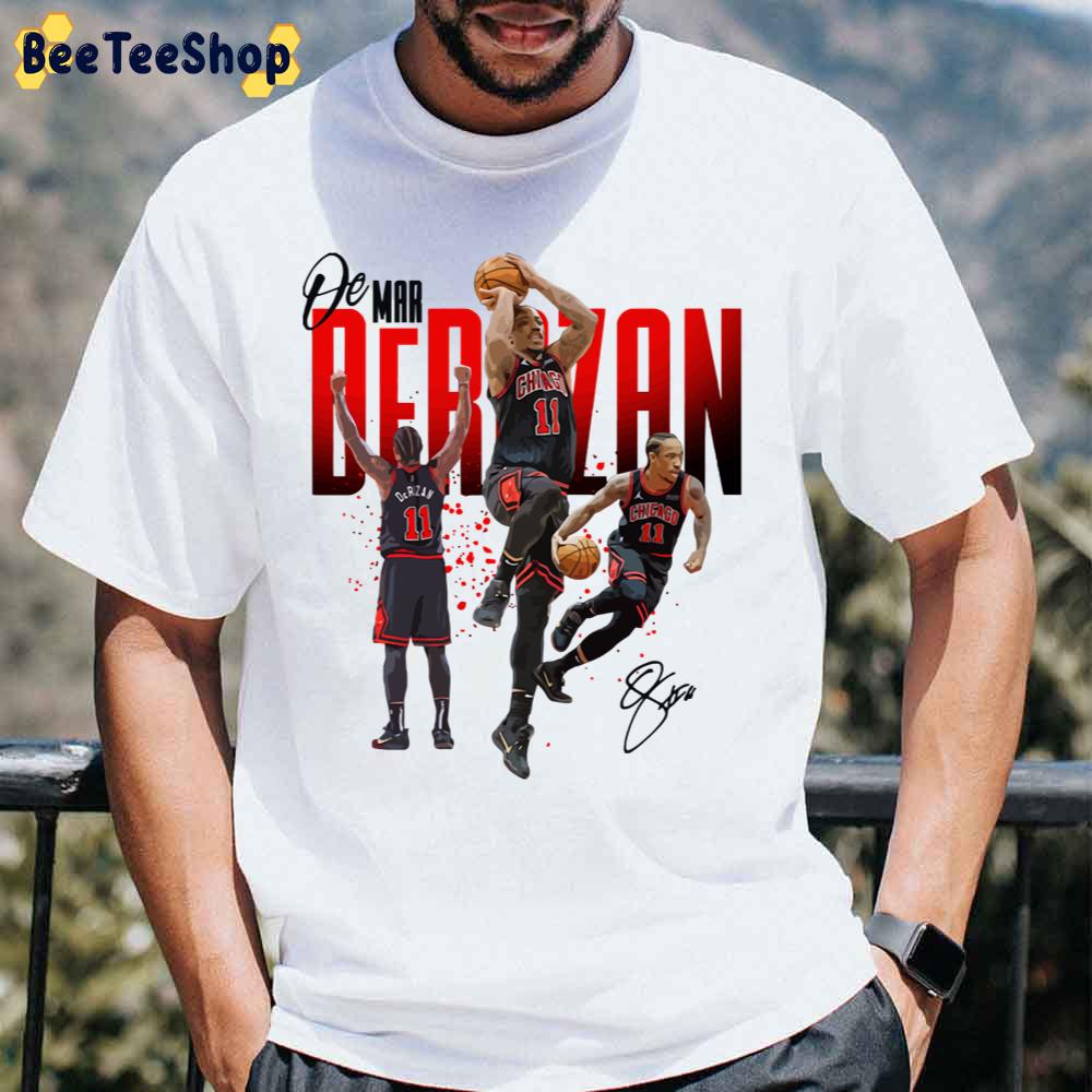 Digital Art Zach Lavine Demar Derozan Basketbal Unisex T-Shirt