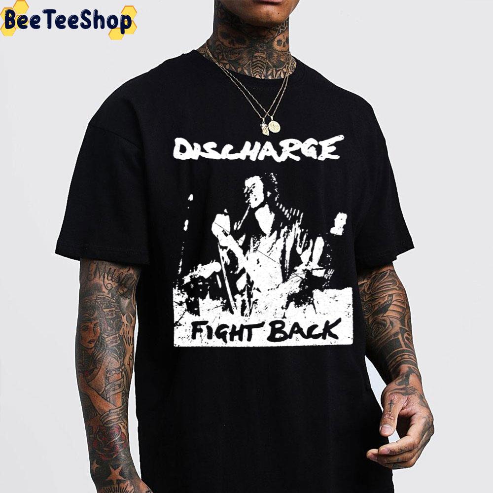 Discharge Fight Back Vintage Art Unisex T-Shirt