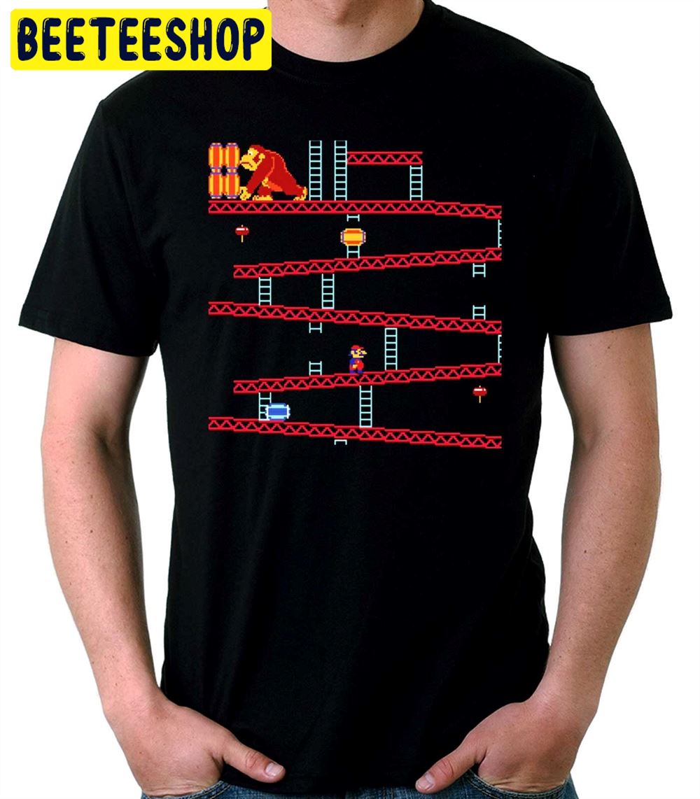 Donkey Kong Arcade Game Retro T-Shirt - Beeteeshop