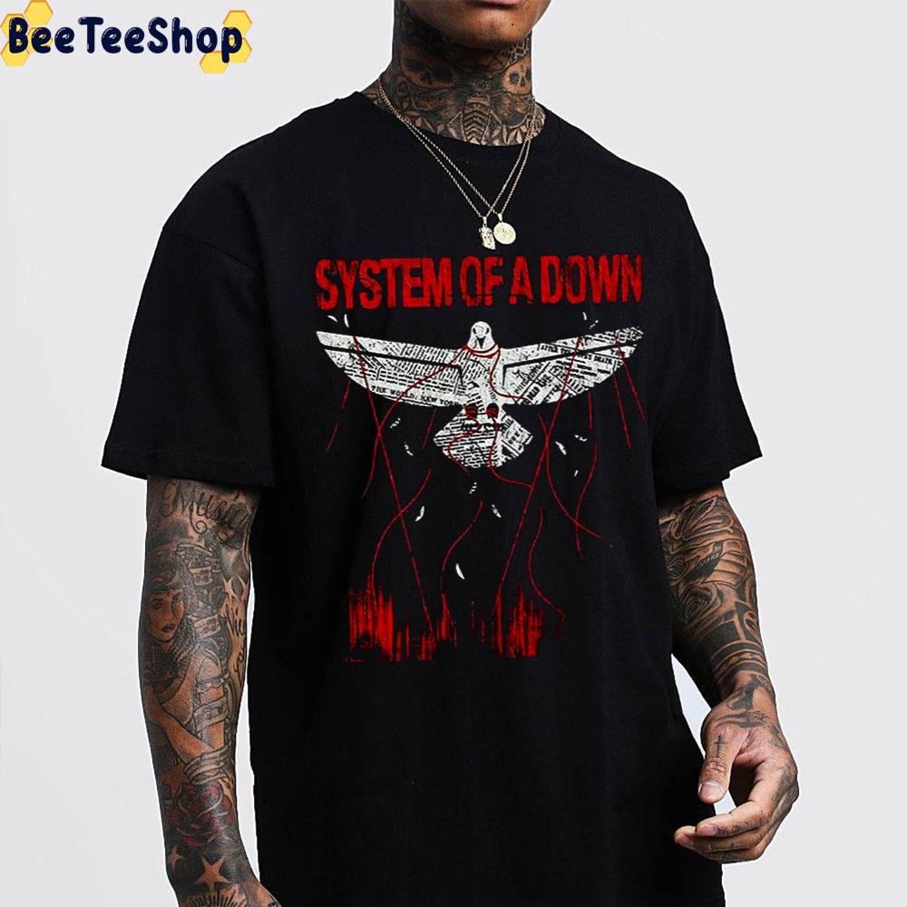 Dove Art System Of A Down Band Unisex T-Shirt