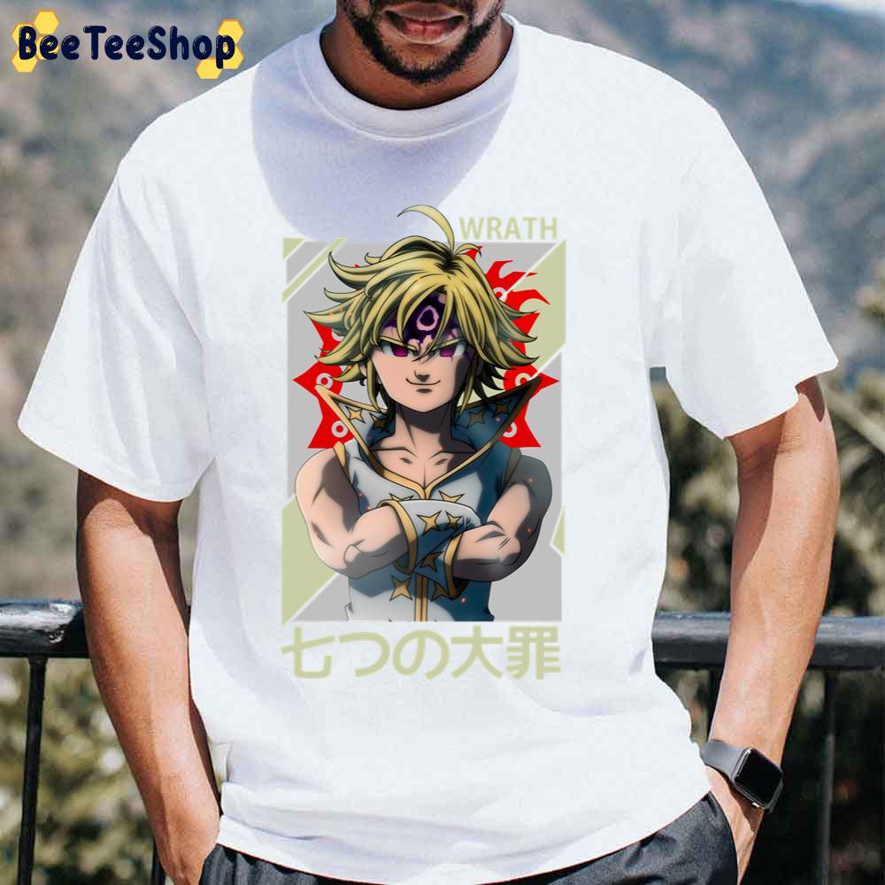 Dragon Meliodas Wrath Nanatsu No Taizai 7 Deadly Sins Unisex T-Shirt