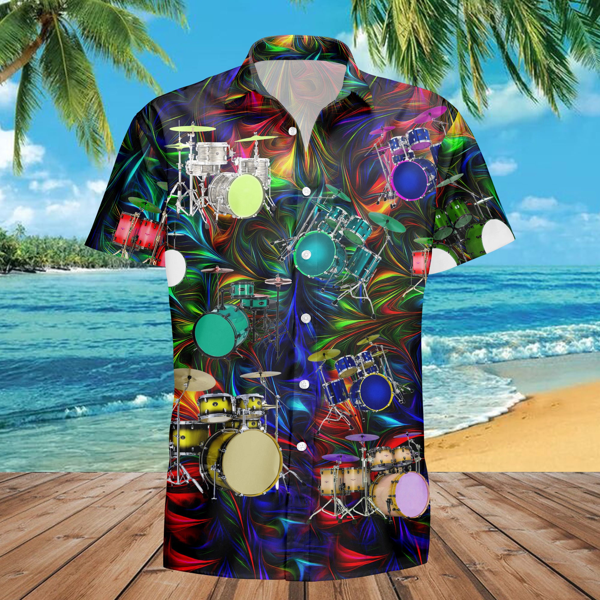 Drum Hawaii Shirt