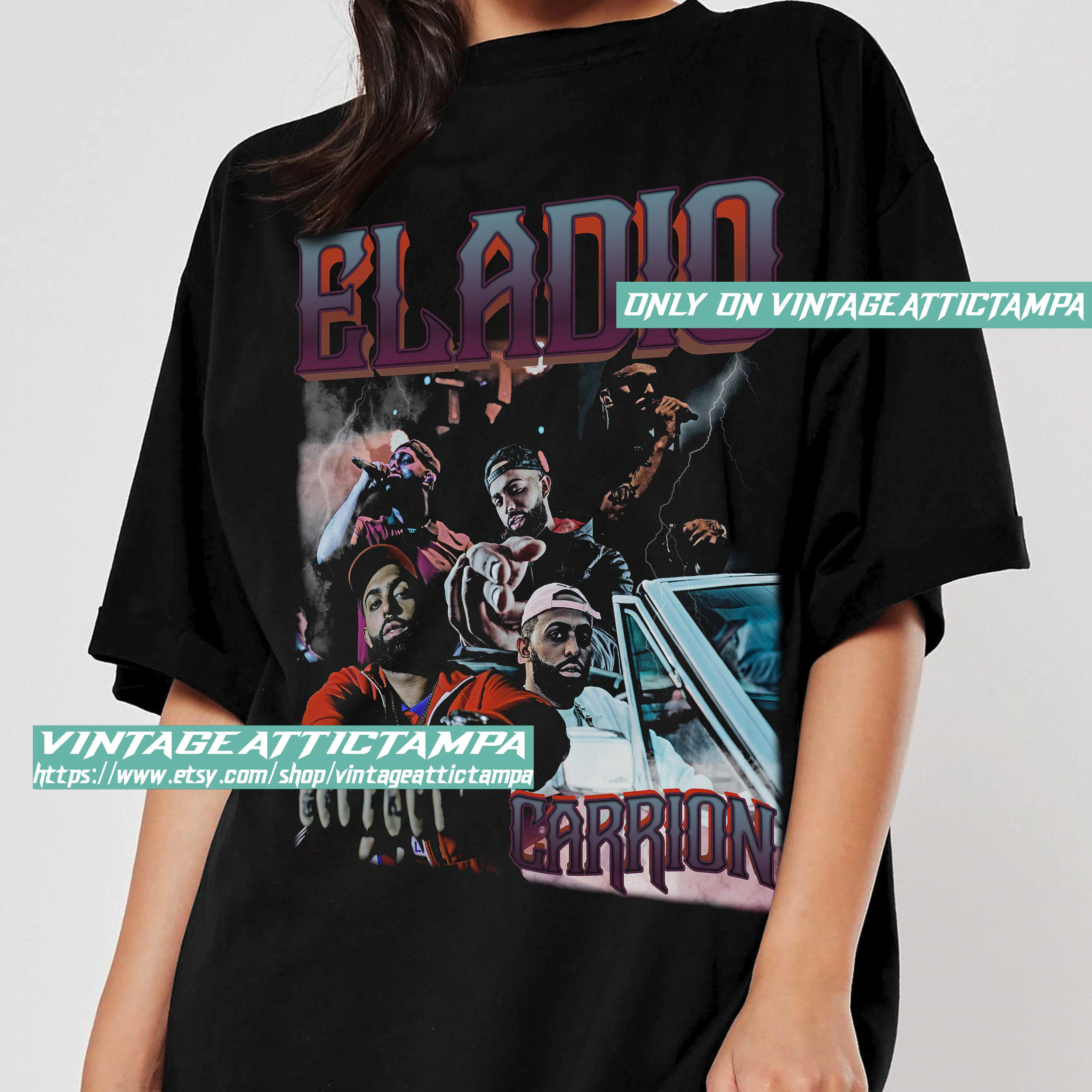 Eladio Carrion Rap Hip Hop Music Vintage Unisex T-Shirt