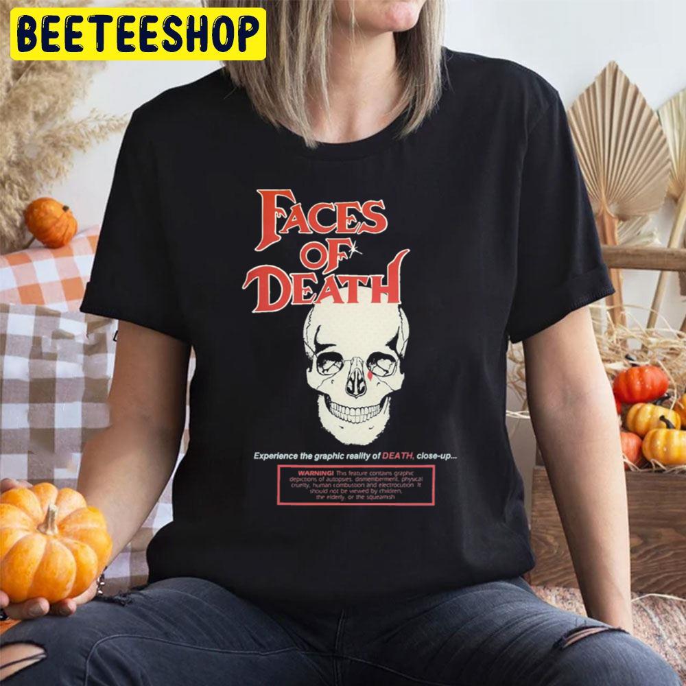 Faces Of Death Horror Halloween Unisex T-Shirt