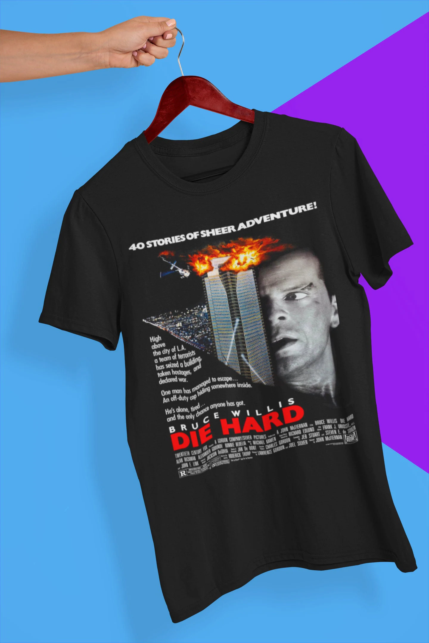 Fan Art Die Hard Movie Halloween Unisex T-Shirt