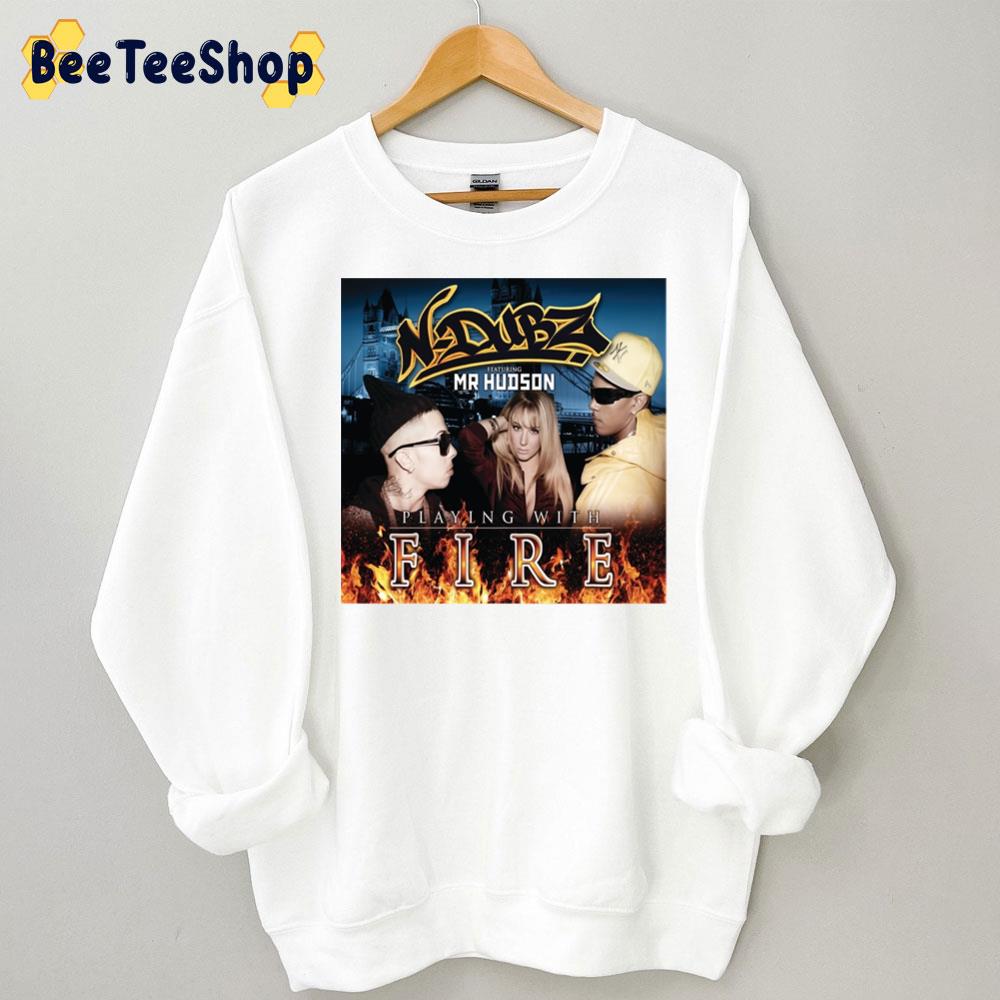 Featuring Mr Hudson Playing With Fire N Dubz Pop Band Unisex Sweatshirt