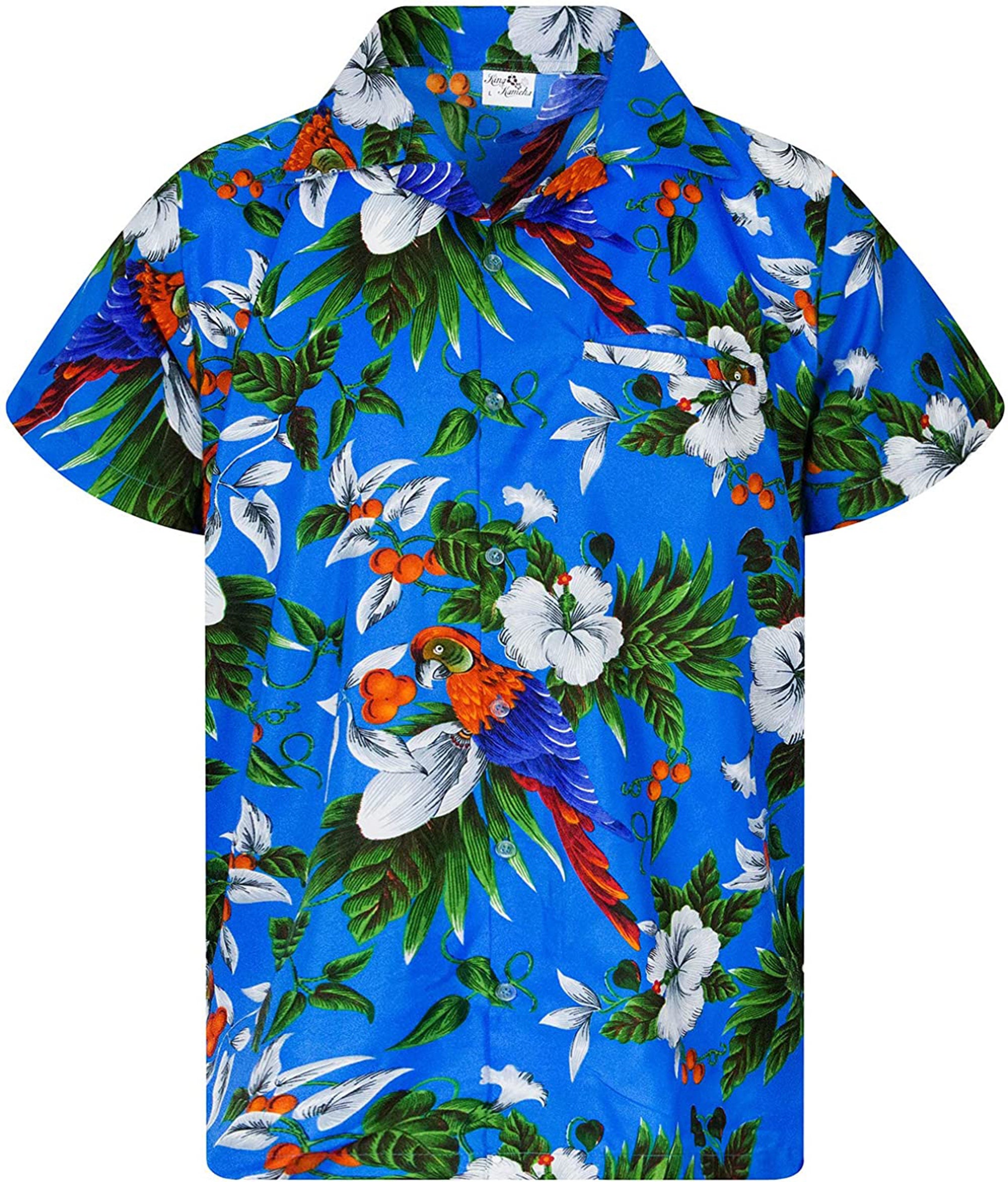 Flower And Bird Hawaiian Shirt