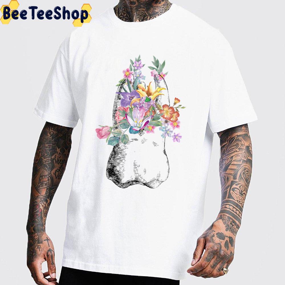 Flower Tooth Watercolor Unisex T-Shirt