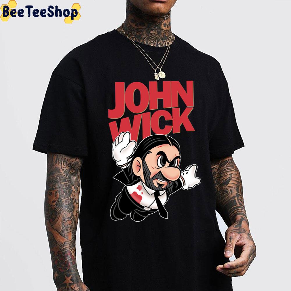 Flying John Wick Chapter 4 Unisex T-Shirt