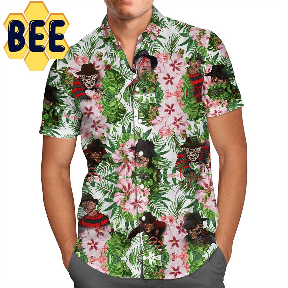 Freddy Krueger Horror Halloween Hawaiian Shirt