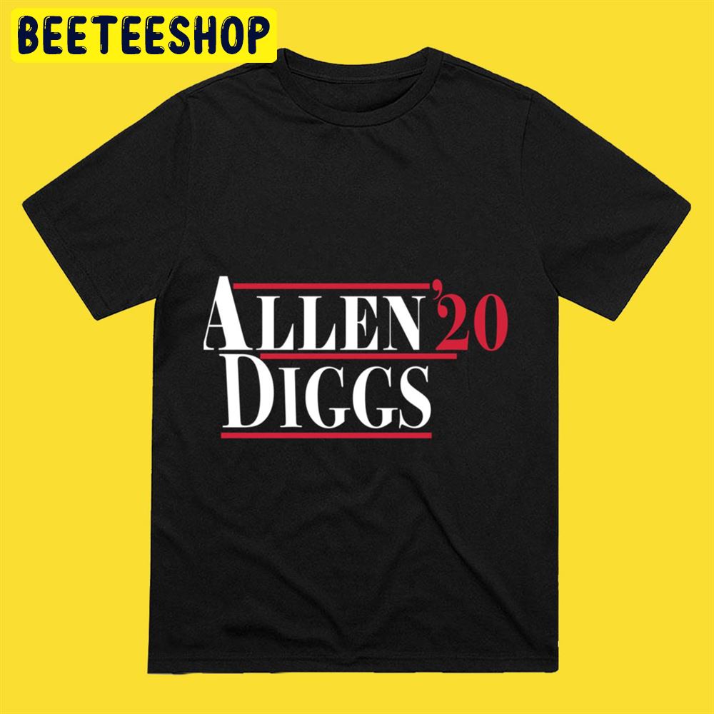 Funny Josh Allen x Stefon Diggs 2020 Buffalo Bills Art Unisex T-Shirt