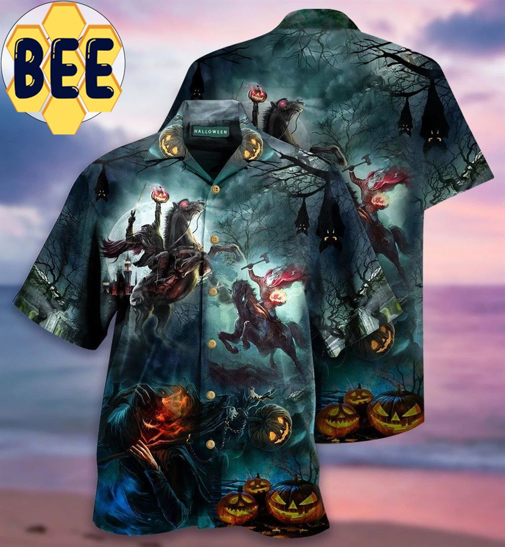 Get Here Where Is My Head Halloween Hawaiian Shirt