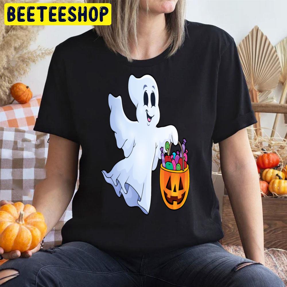 Ghost Royalty Free Casper Cartoon Halloween Unisex T-Shirt