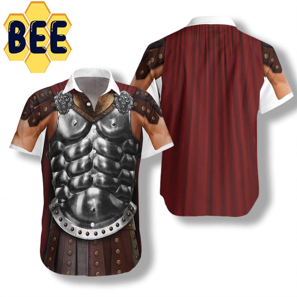 Gladiator Halloween Hawaiian Shirt