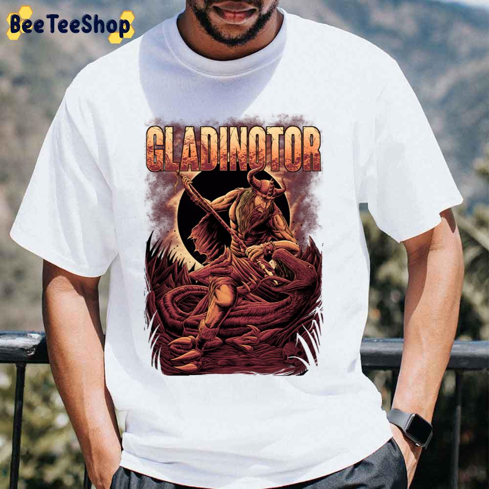 Gladinotor Vintage Art Unisex T-Shirt