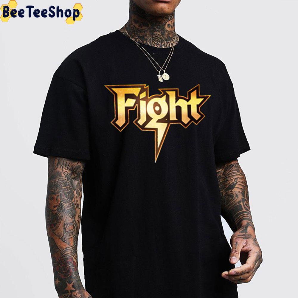 Gold Logo Fight Band Unisex T-Shirt