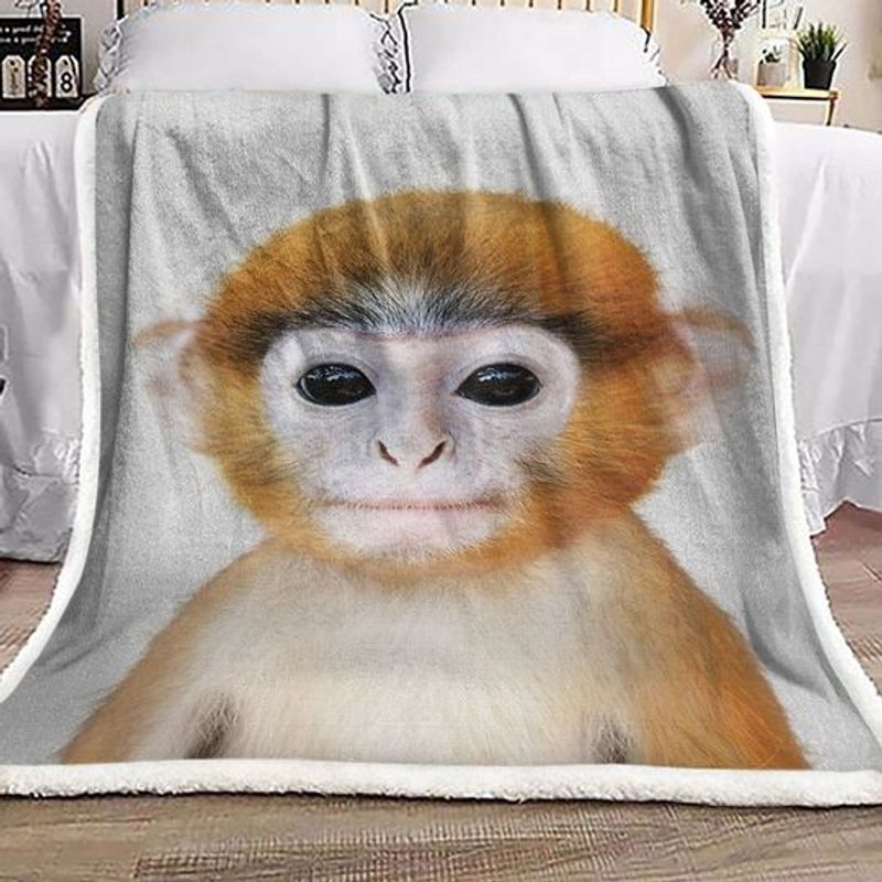 Golden Monkey Baby Premium Comfy Sofa Throw Blanket