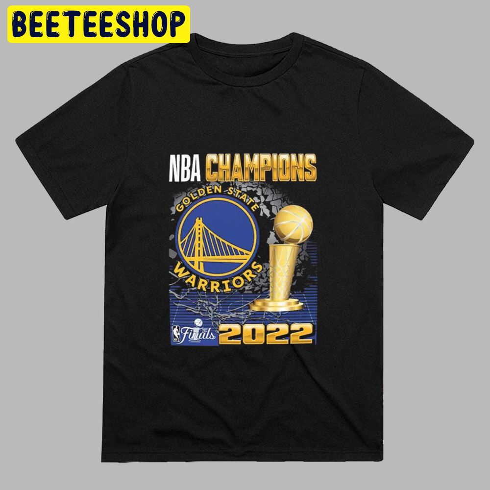 Golden State Warriors 2022 NBA Finals Champions Trophy Unisex T-Shirt