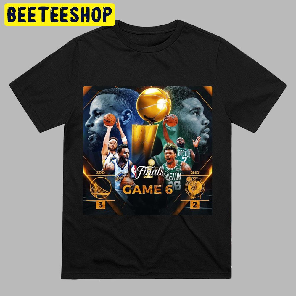 Golden State Warriors And Boston Celtics NBA Final Champion 2022 Unisex T-Shirt