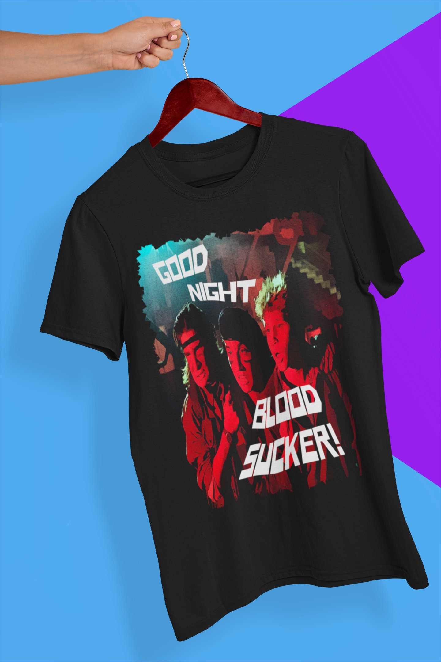 Good Night Blood Sucker The Lost Boys Movie Halloween Unisex T-Shirt