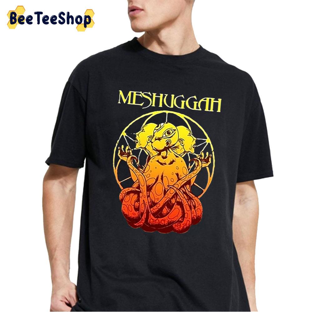 Gradient Artwork Logo Meshuggah Band Unisex T-Shirt - Beeteeshop