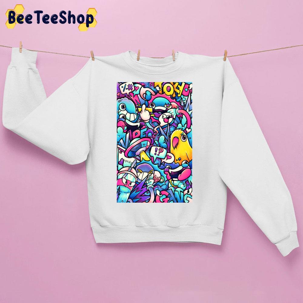 Gradient Sinspace Copic Marker Unisex Sweatshirt