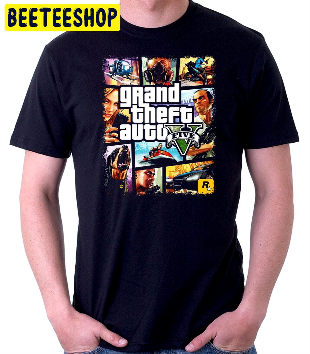 Grand Theft Auto Video Games Unisex T-Shirt - Beeteeshop