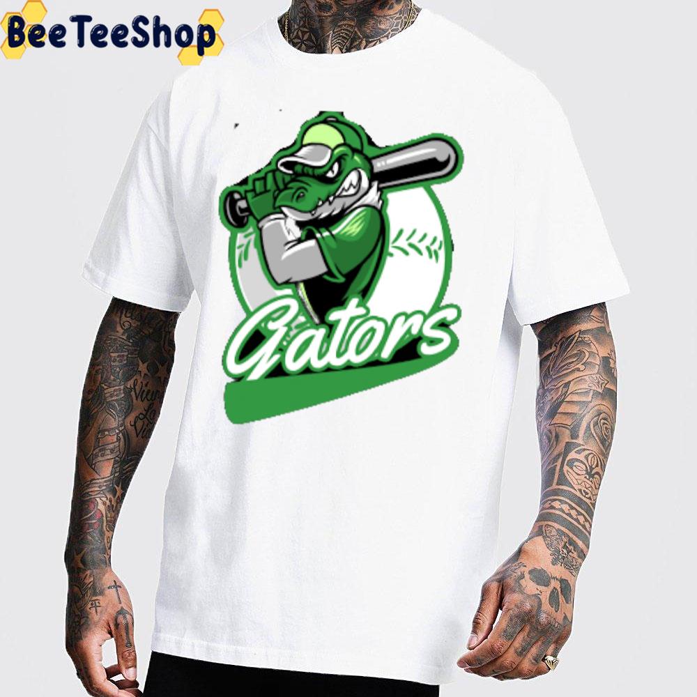 Green Art Florida Gator Baseball Unisex T-Shirt