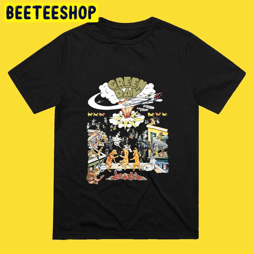 Green Day Dookie Scene Art Unisex T-Shirt