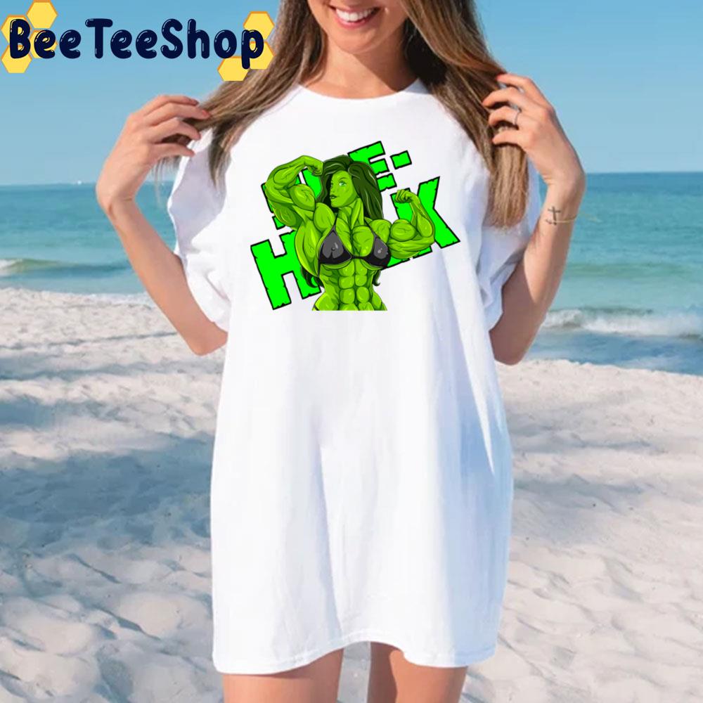 Green Neon She-Hulk Unisex T-Shirt