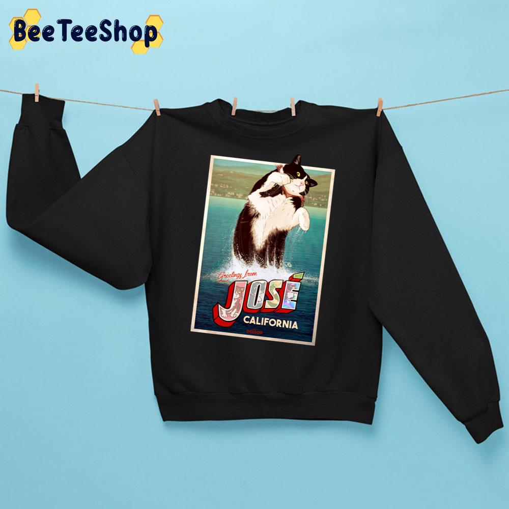 Greetings From Jose California The Dollop Unisex Sweatshirt