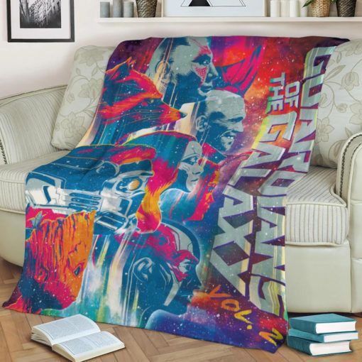 Guardians Of The Galaxy Fleece Blanket Throw Blanket Gift