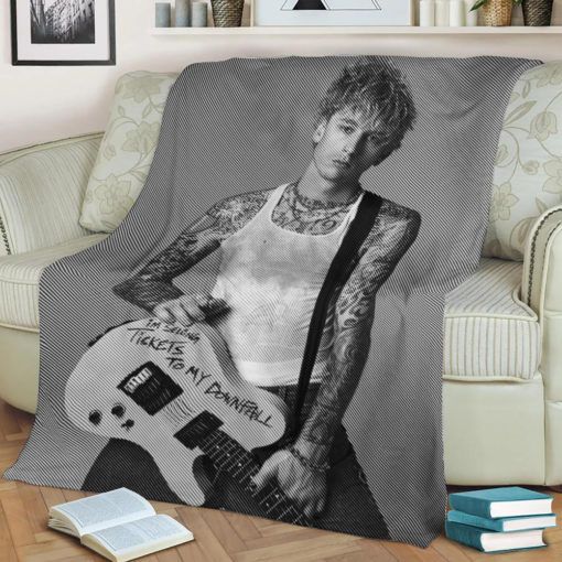 Gun Kelly Best Seller Fleece Blanket Throw Blanket Gift