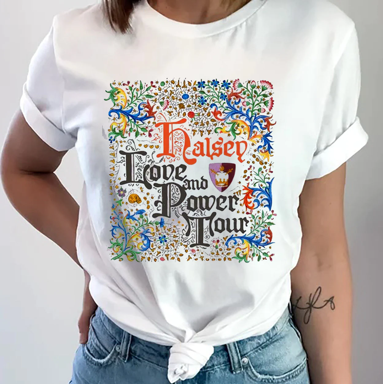 Halsey Love And Power Tour 2022 Unisex T-Shirt