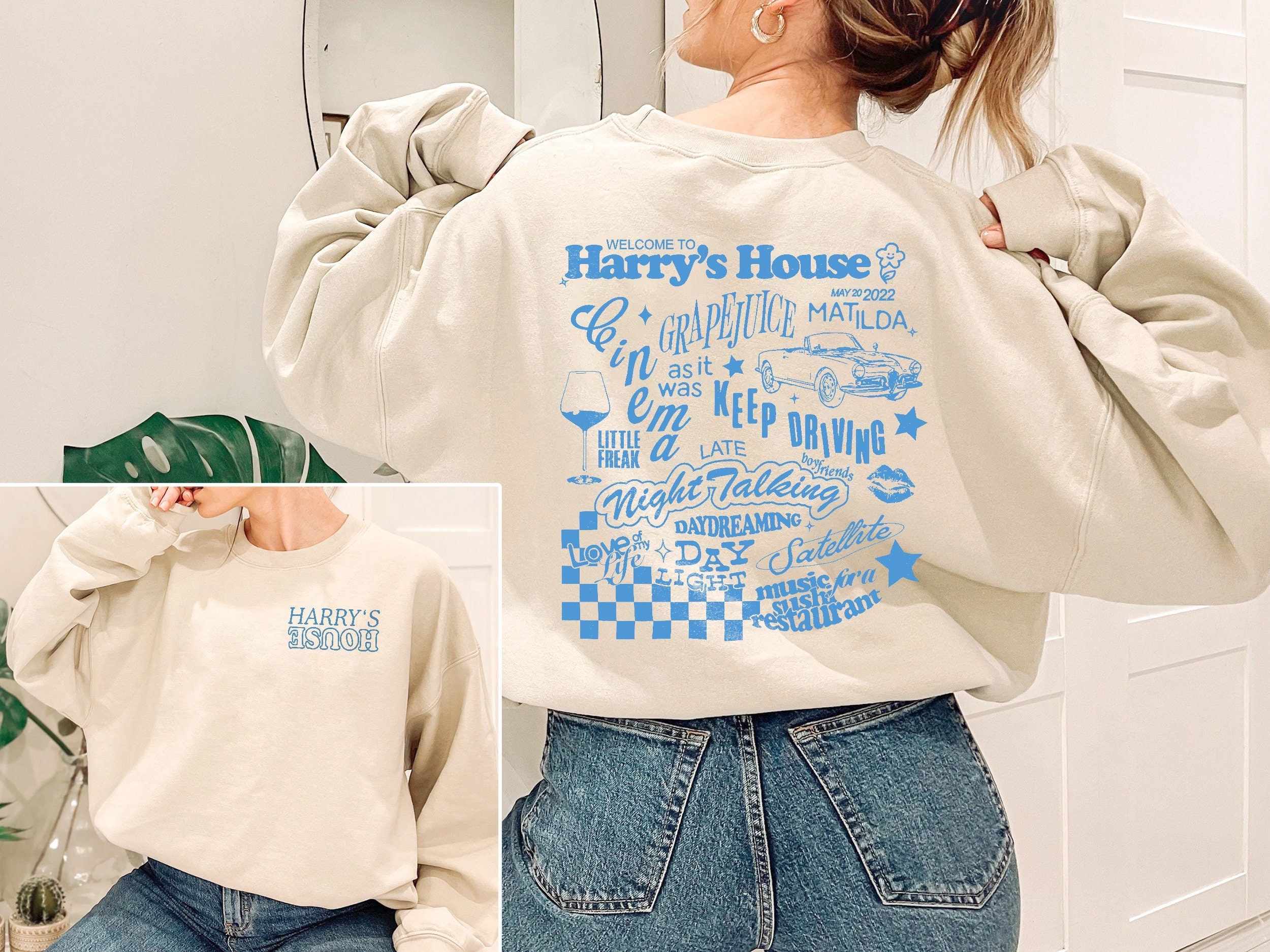 Harry’s House Track List Harry Styles You Are Home Unisex Sweatshirt