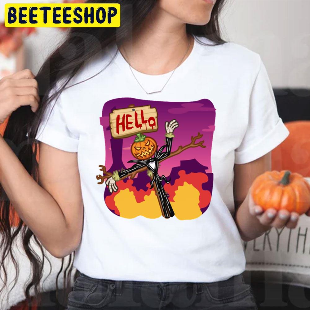 Hello The Nightmare Before Christmas Halloween Unisex T-Shirt